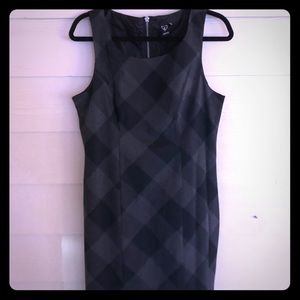 Windsor Checkered Black Dress 11/12